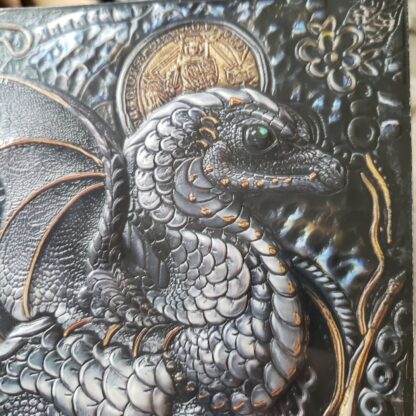 Best BABY DRAGON  Norse Mythology Travel Journal Writing Notebook -3D illustrated Medieval Style Writing Diary  GOT gift - Image 4