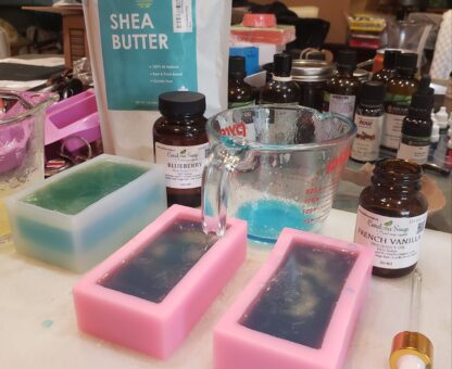 2pc Luxury Handpainted Holistic Organic Soaps - Image 4