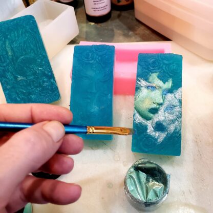 2pc WIZARD Better Skin™ Organic Soap Holistic Wellness Real Tussah Silk INFUSED-Soap Folklore Cocoa & Shea Butter Cruelty Free - Image 10