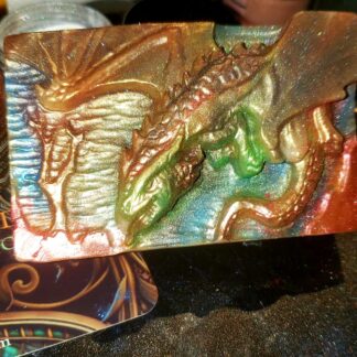 3pc/3 Designs SET! Dragon Soap Collection-FOLKLORE Handpainted- Buttery Soft Skin-Olive Oil infused- Glycerin vegan
