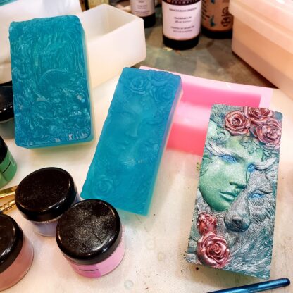 2pc Luxury Handpainted Holistic Organic Soaps - Image 6