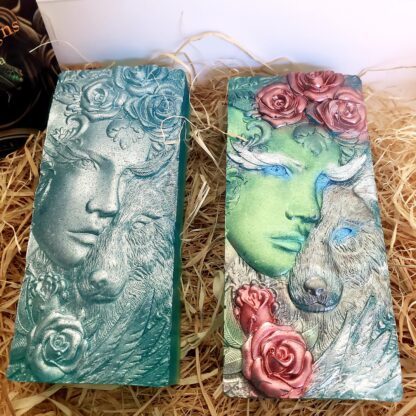 2pc Luxury Handpainted Holistic Organic Soaps - Image 3
