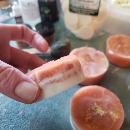 2pc-MAPLE Syrup  Face soap DUO  Exceptional Handmade Castor Oil & Cocoa Butter Soap ALL Natural Skincare corrective - Image 3