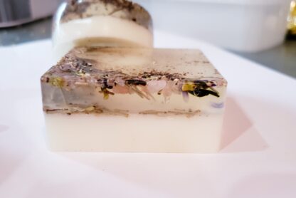 Black Pepper-Rosemary-Himalayan Salt EXFOLIATING Essential Oil Soaps Holistic Skincare w matching herbal Botanicals 2 pack - Image 4