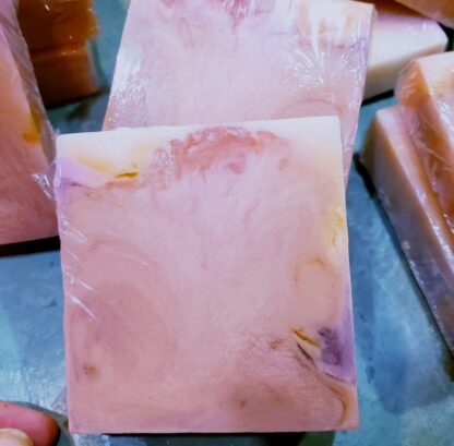 SATSUMA Orange-French Lavender- Handmade Shea Butter Infused-Goats Milk  Soap - Image 6