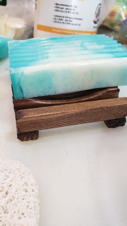 BLUEBERRY Cobbler -Cocoa Butter and Olive Oil Infused Handmade Soap Professional Skincare Detergent Free Spa Day Soaps - Image 2