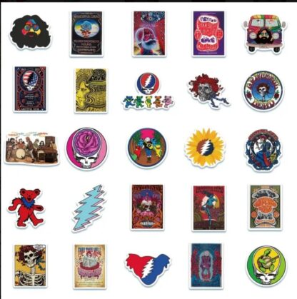 Skull Necklace "Steal Your Face" Stainless Steel Pendant  w chain + Dead Stickers(50) + Window Decals - Image 7
