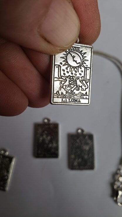 2 Sided TAROT Pendants Which one are you Drawn to? Comes w 22 inch Silver Snake Chain Mother's day sale Unique Charm Pendant - Image 5