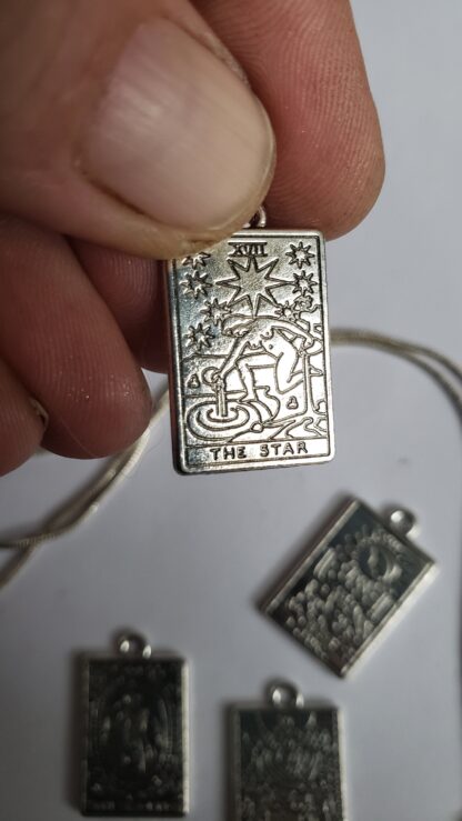 2 Sided TAROT Pendants Which one are you Drawn to? Comes w 22 inch Silver Snake Chain Mother's day sale Unique Charm Pendant - Image 8
