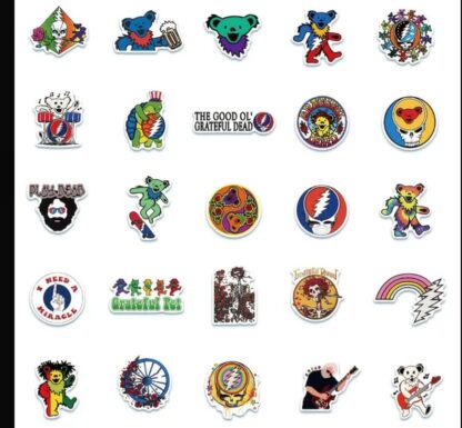 Skull Necklace "Steal Your Face" Stainless Steel Pendant  w chain + Dead Stickers(50) + Window Decals - Image 5