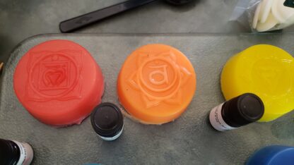 Essential Oil Chakra Soaps Therapeutic Blends Concentrated Essential Oils-All Natural Balancing Holistic-Infused w Raw Cocoa-Shea Butters - Image 3