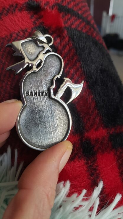 Large ODIN w Raven Medallion  Shield Viking Axe Pendant w silver chain! Folklore BEST viking gifts for him Heavy w 6mm thick silvery chain - Image 6