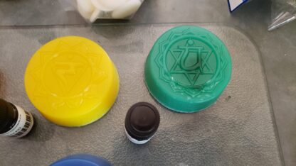 Essential Oil Chakra Soaps Therapeutic Blends Concentrated Essential Oils-All Natural Balancing Holistic-Infused w Raw Cocoa-Shea Butters - Image 8