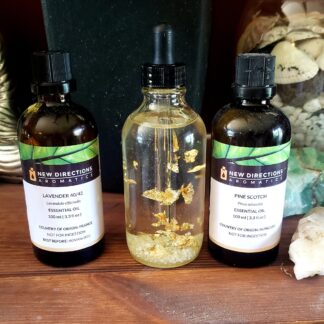 100% Clear & Pure MCT Oil Holistic Spa Body Massage Oil - 4oz