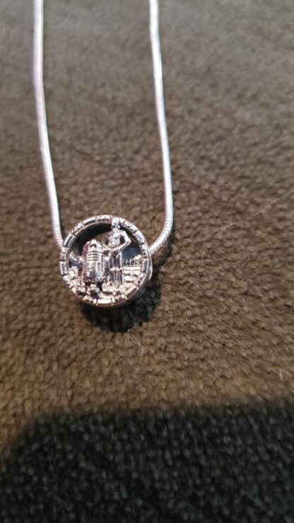 Pandora R2D2 + C-3PO 925 Silver Mini Pendant - Image 2